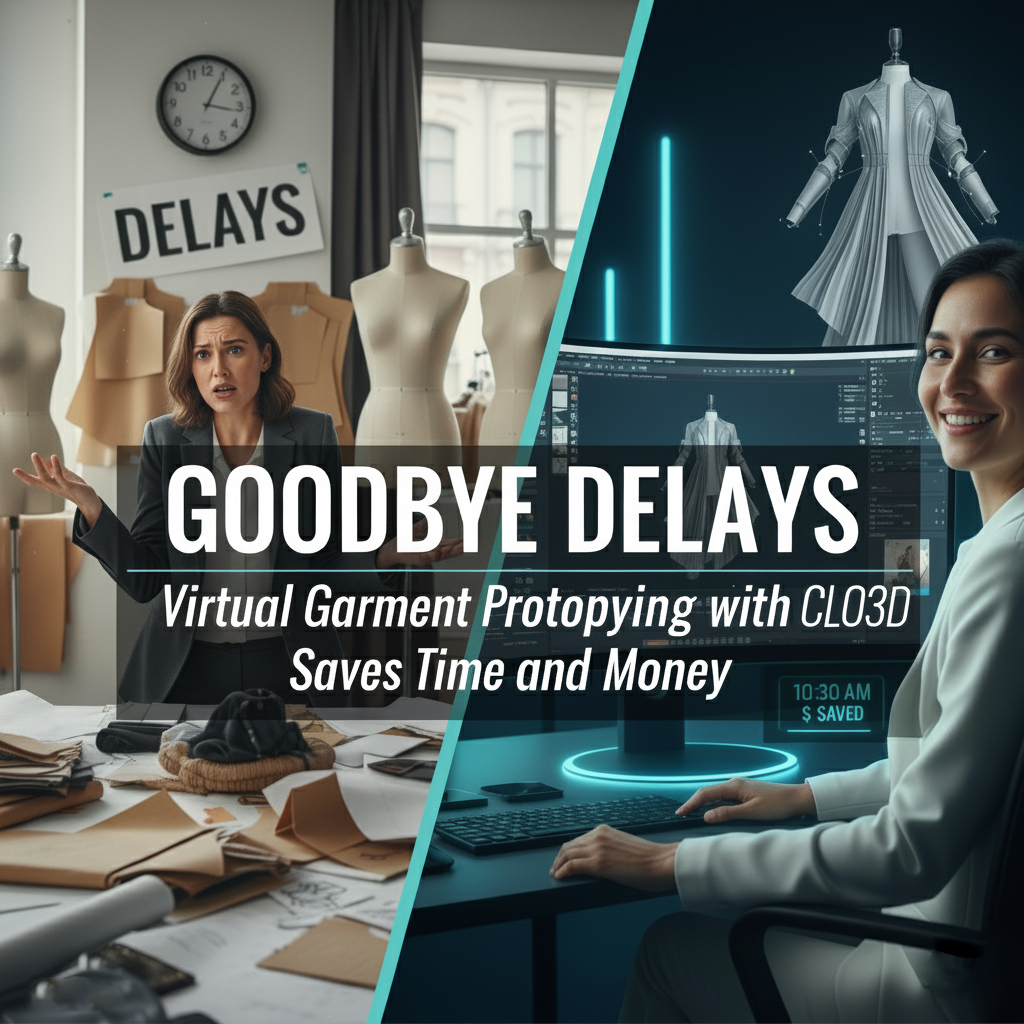 virtual garment prototyping with CLO3D